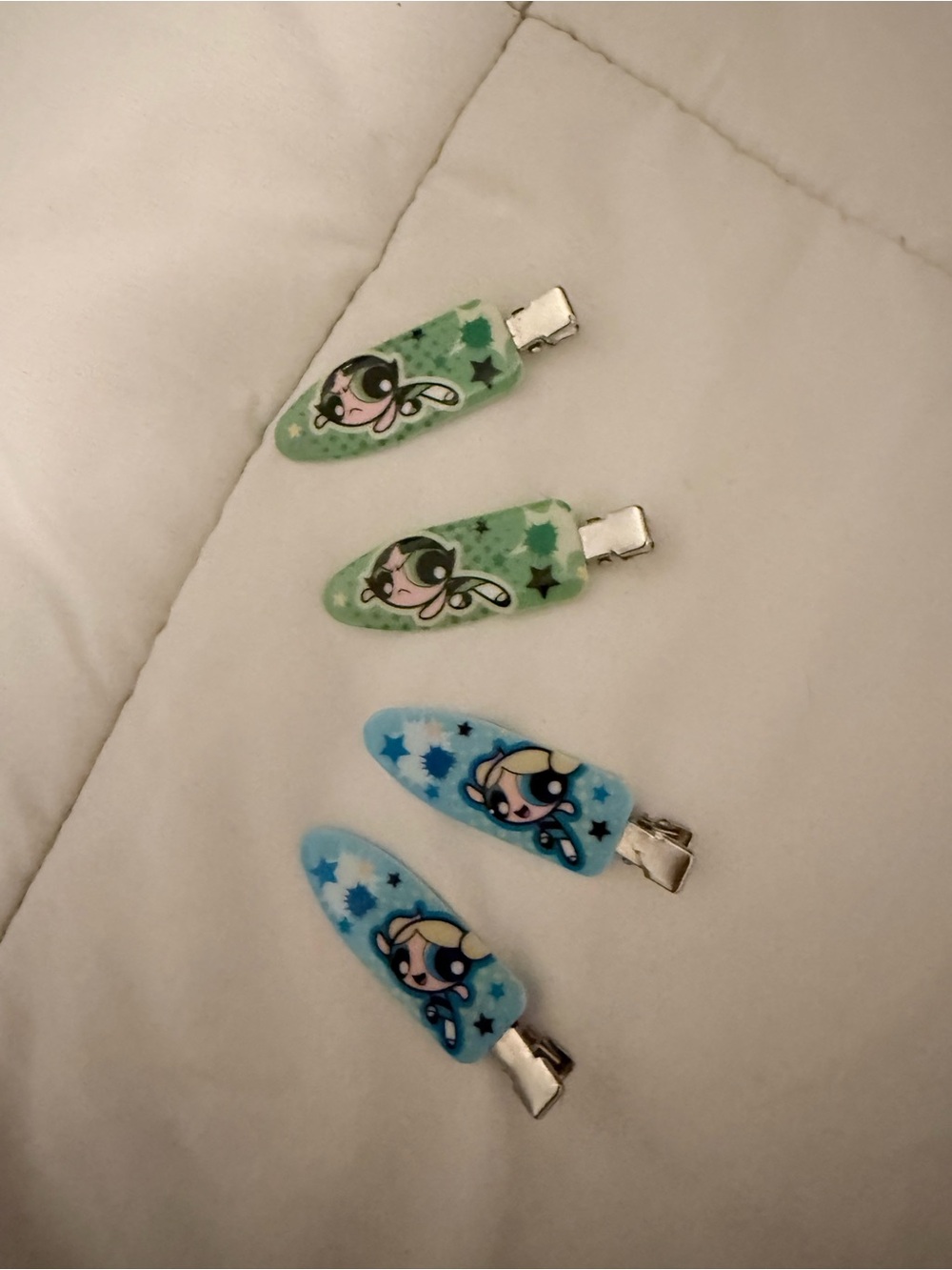 Powerpuff Girl Hair Clips